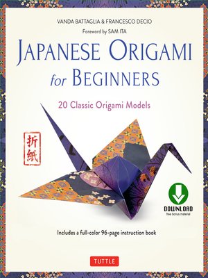 cover image of Japanese Origami for Beginners Kit Ebook